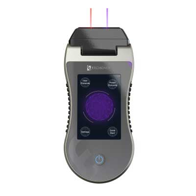 An EVRL handheld pain relief laser therapy device