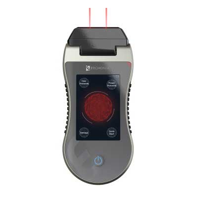 An XLR8 chiropractic laser therapy machine